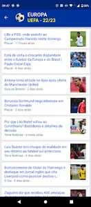 Futebol Europeu screenshot 7