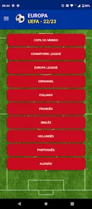 Futebol Europeu screenshot 9