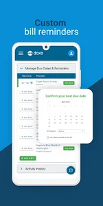 doxo - Bill Pay & Reminders screenshot 1