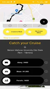 Cruise App screenshot 2