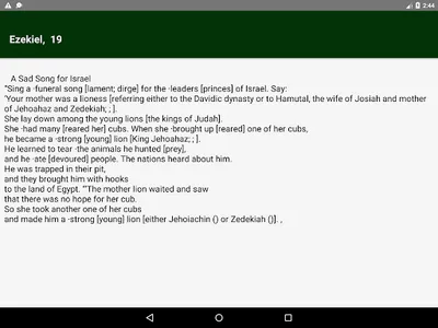 Holy Bible CEV version screenshot 11