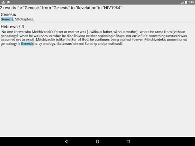 Holy Bible CEV version screenshot 15