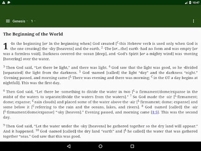 Holy Bible CEV version screenshot 8