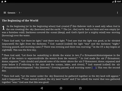 Holy Bible CEV version screenshot 9