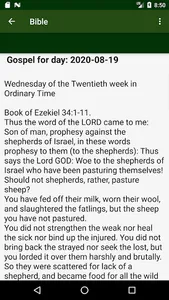 Bible Living Translation (NLV) screenshot 7