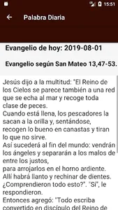 Evangelio del día screenshot 1