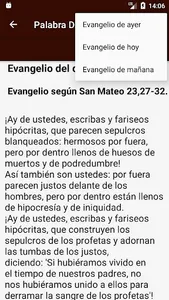 Evangelio del día screenshot 4