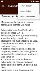 Evangelio del día screenshot 5