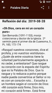 Evangelio del día screenshot 7