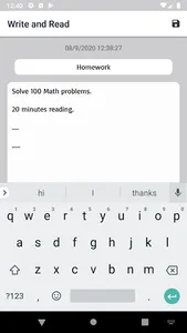Notes screenshot 2