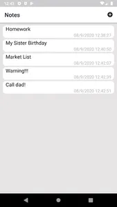 Notes screenshot 3