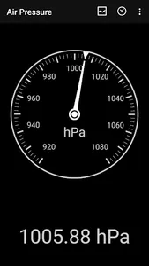AirPressure barometer & altime screenshot 0