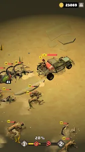 Wasteland Battle Chase screenshot 0