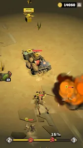 Wasteland Battle Chase screenshot 2
