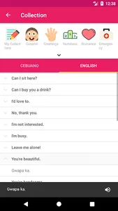 Cebuano English Dictionary screenshot 5