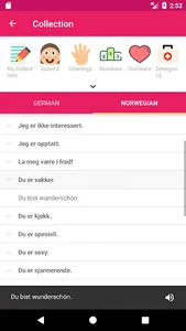 German Norwegian Dictionary screenshot 5