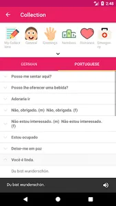 German Portuguese Dictionary screenshot 5