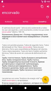 Russian Spanish Dictionary screenshot 1