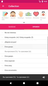 Russian Spanish Dictionary screenshot 5