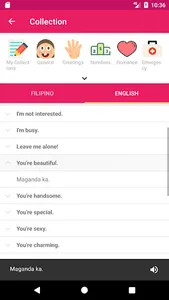 Filipino English Dictionary screenshot 5