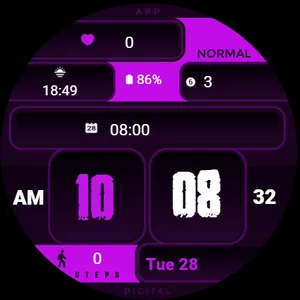 Analog watch face klasik D12 screenshot 3