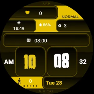 Analog watch face klasik D12 screenshot 7