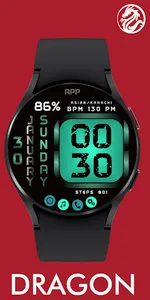 Analog class watch face D13 screenshot 0