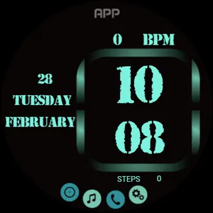 Analog class watch face D13 screenshot 3