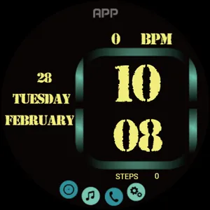 Analog class watch face D13 screenshot 4