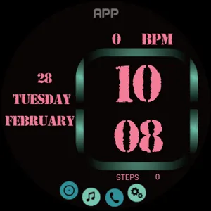 Analog class watch face D13 screenshot 6