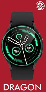 Analog fit watch face D8 screenshot 0