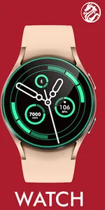 Analog fit watch face D8 screenshot 1