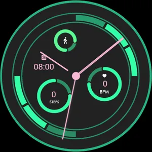 Analog fit watch face D8 screenshot 5