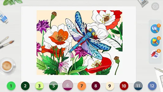 Anime Paint - ASMR Color screenshot 17