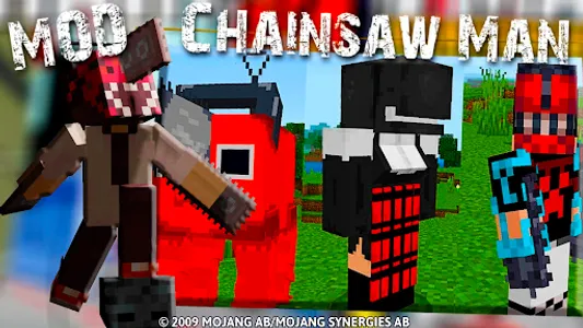 Chainsaw Man Mods Minecraft PE screenshot 0