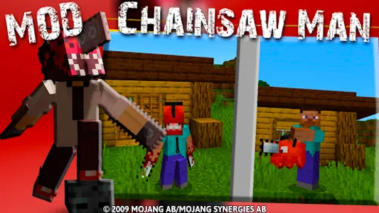 Chainsaw Man Mods Minecraft PE screenshot 1