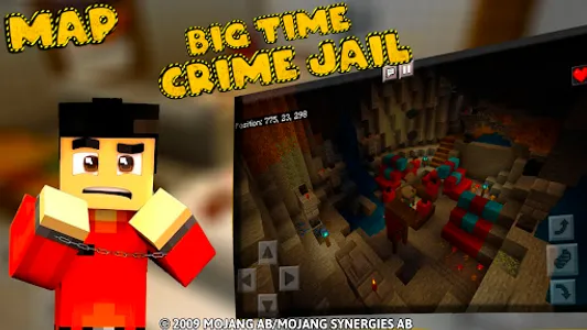 Big Time Crime Jail Maps MCPE screenshot 6
