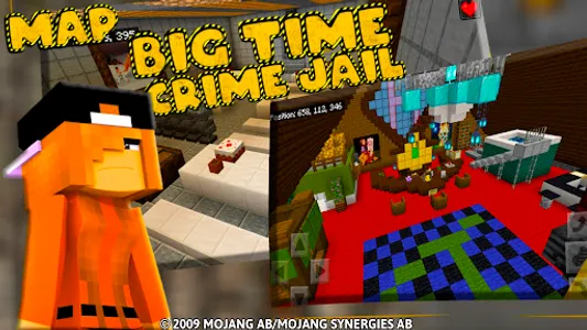 Big Time Crime Jail Maps MCPE screenshot 7