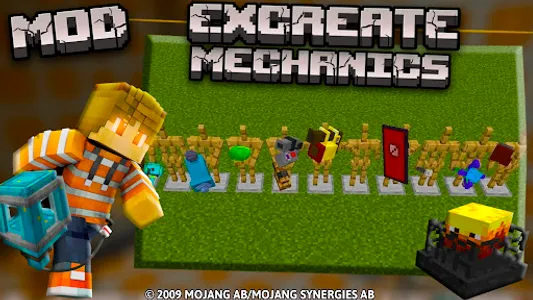 ExCreate Mechanics Mods MCPE screenshot 1