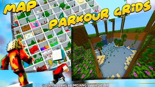 Parkour Grids 3 Maps Minecraft screenshot 10