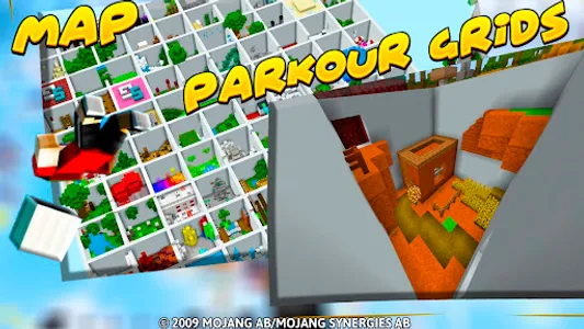 Parkour Grids 3 Maps Minecraft screenshot 11