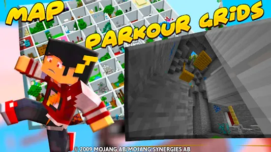 Parkour Grids 3 Maps Minecraft screenshot 5