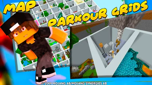 Parkour Grids 3 Maps Minecraft screenshot 8