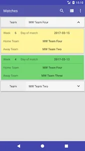 Herts League Results Reporting screenshot 0