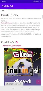 Friuli In Gol screenshot 0