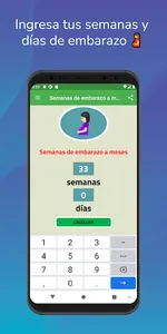 Semanas a meses de embarazo screenshot 2