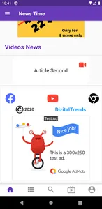 Flutter News Time screenshot 1