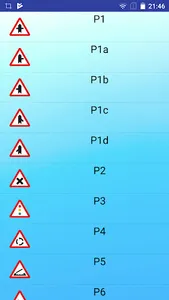 Señales de tráfico screenshot 1