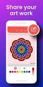 Amandala - Mandala Coloring Pa screenshot 2