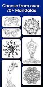 Amandala - Mandala Coloring Pa screenshot 6